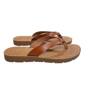 Forever ‎ Memory Foam Sandals/Slippers  Size 8